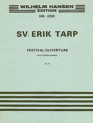 Little Festival Overture, Op. 75
