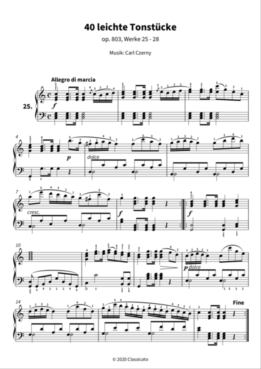 40 leichte Tonstucke 40 leichte Tonstucke Piano scores gallery preview page 3