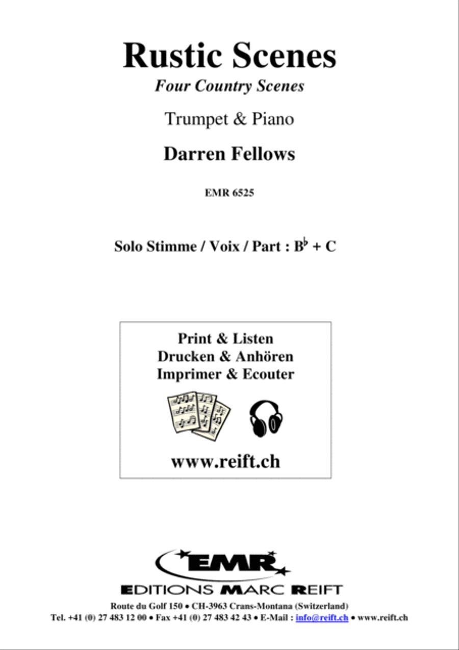 Rustic Scenes Rustic Scenes Trumpet Solo scores gallery preview page 2