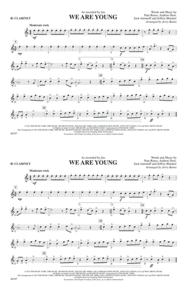 We Are Young: 1st B-flat Clarinet