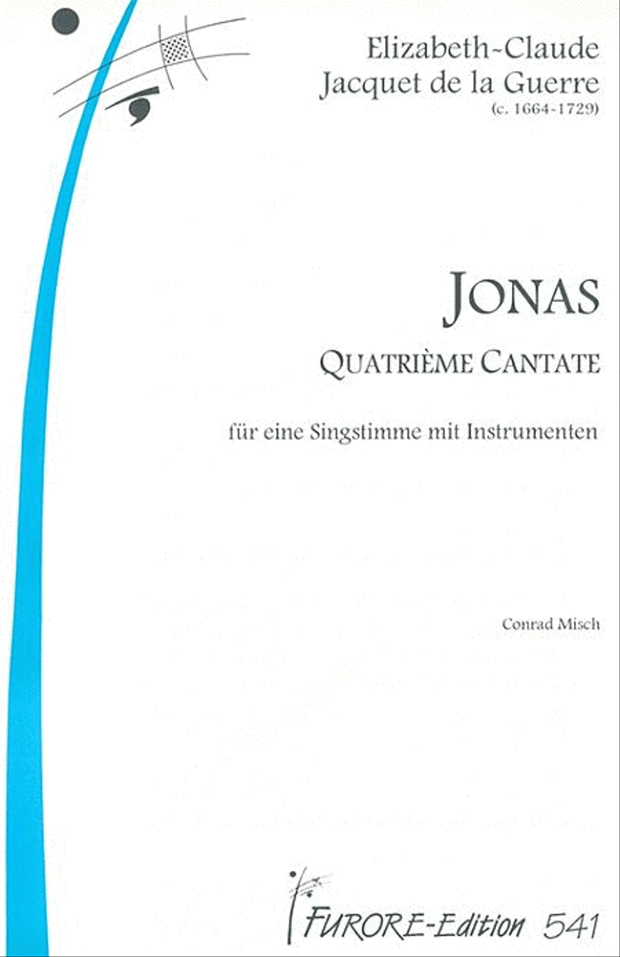 Jonas. Cantata Mezzo-Soprano Voice scores gallery preview page 1