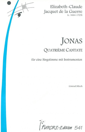 Book cover for Jonas. Cantata