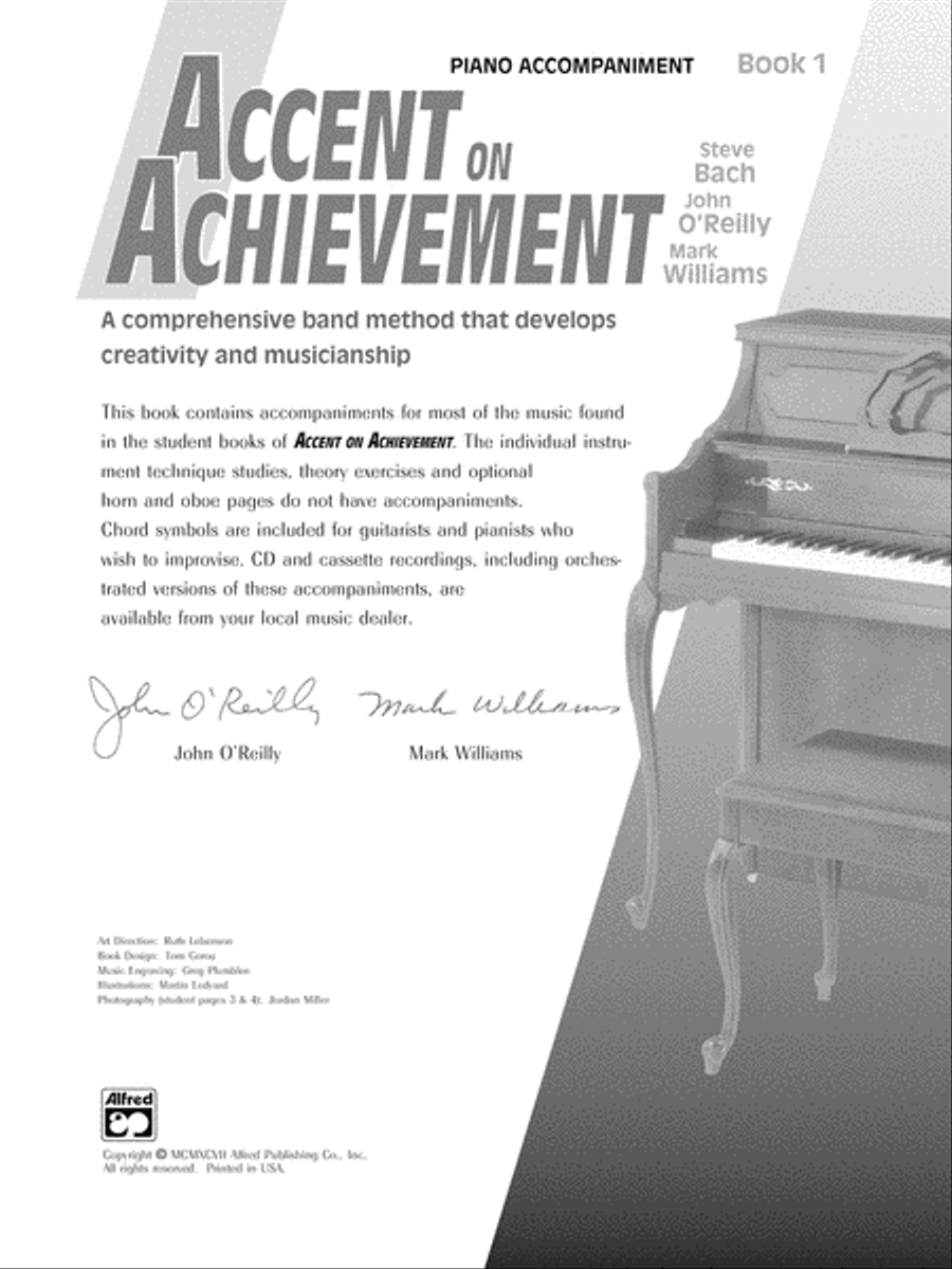 Accent on Achievement, Book 1 Concert Band Methods scores gallery preview page 5