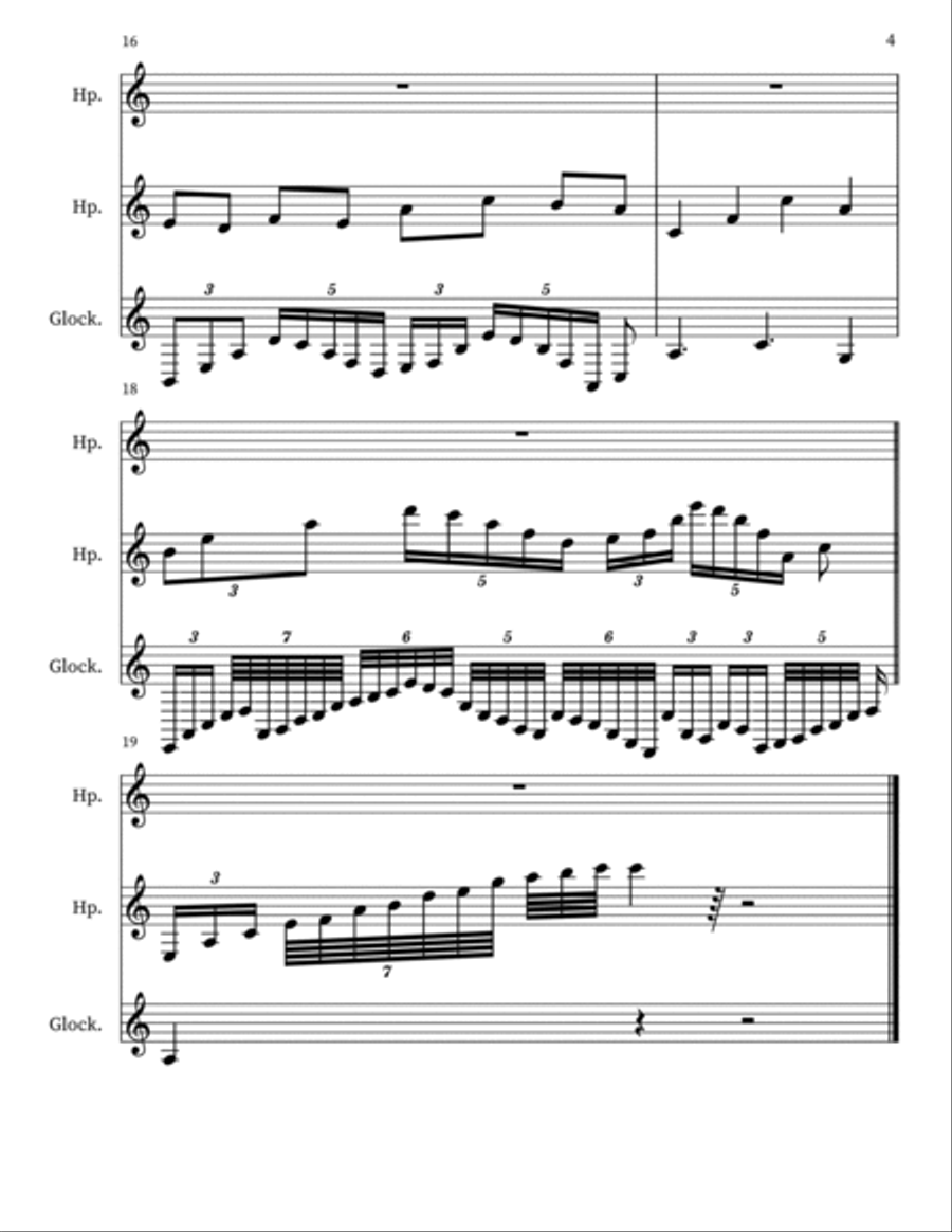 Confection 98 Confection 98 Percussion scores gallery preview page 4