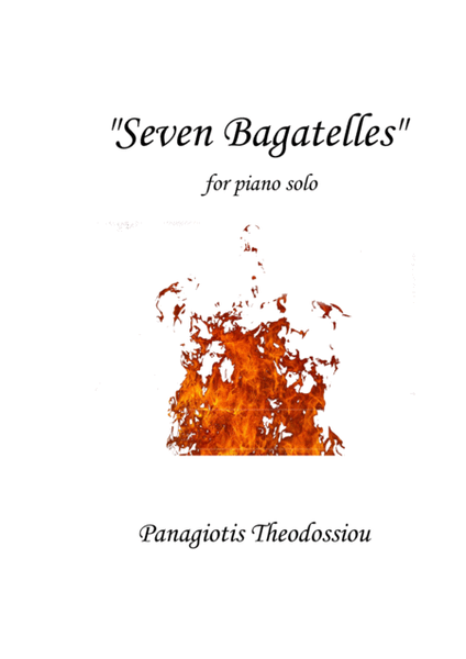 "Seven Bagatelles" for piano solo image number null