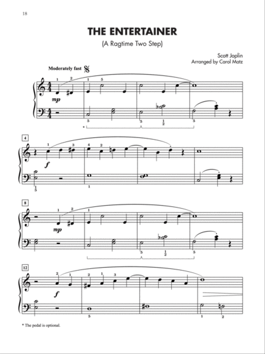Joplin for Students, Book 1 Piano Method scores gallery preview page 5