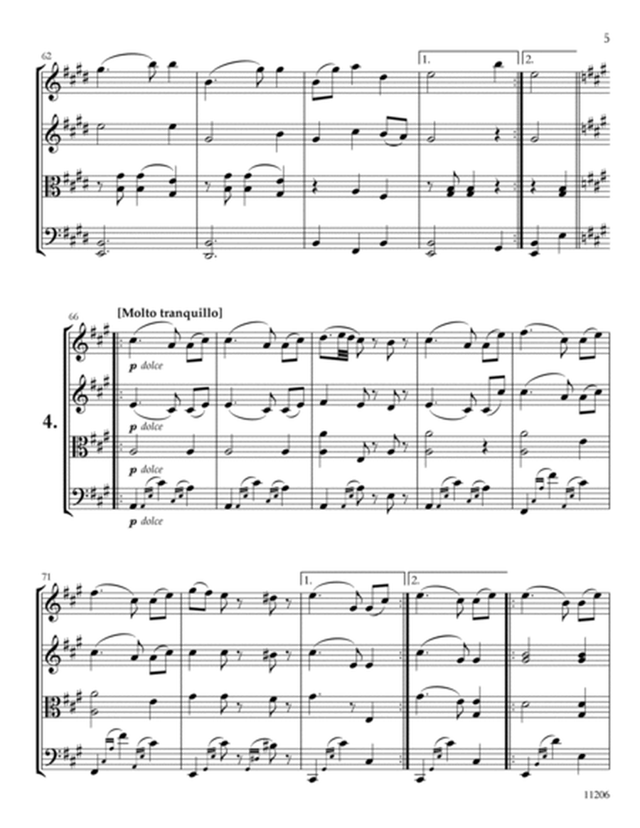 Four Waltzes from Opus 39