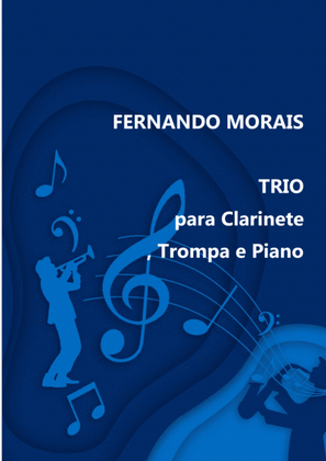 Book cover for TRIO PARA CLARINETE, TROMPA E PIANO