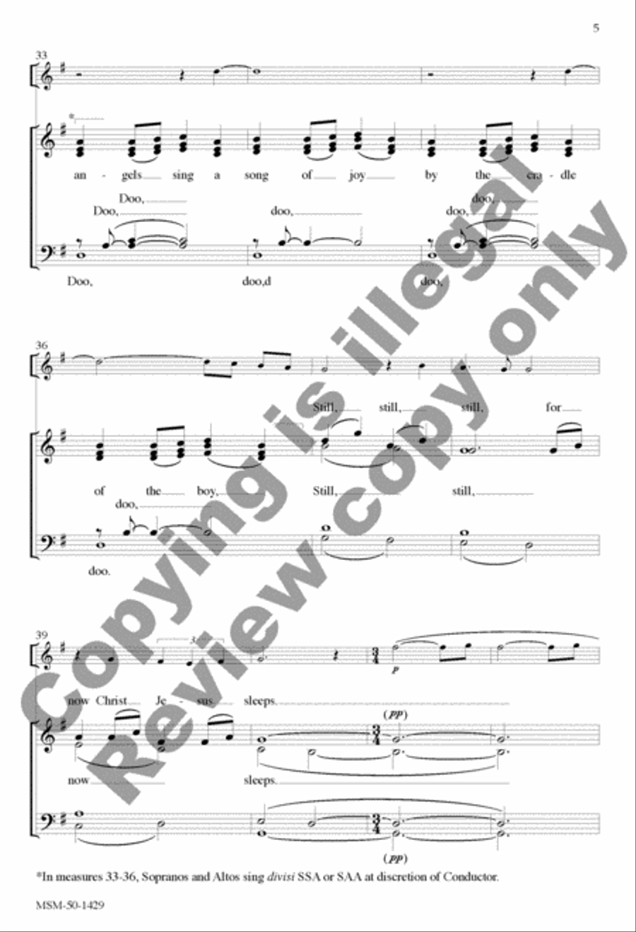 Winds Through the Olive Trees Divisi scores gallery preview page 12