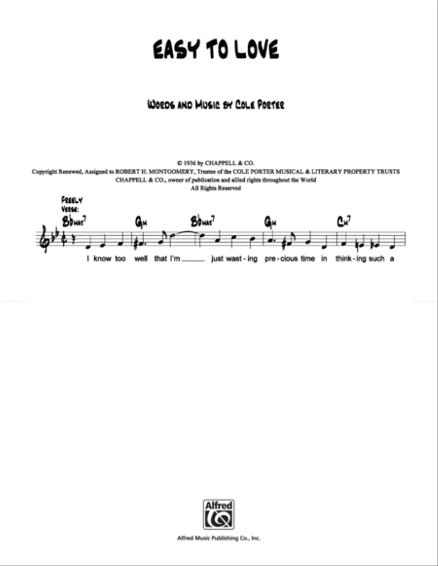 Easy to Love Easy to Love School and Community scores gallery preview page 1