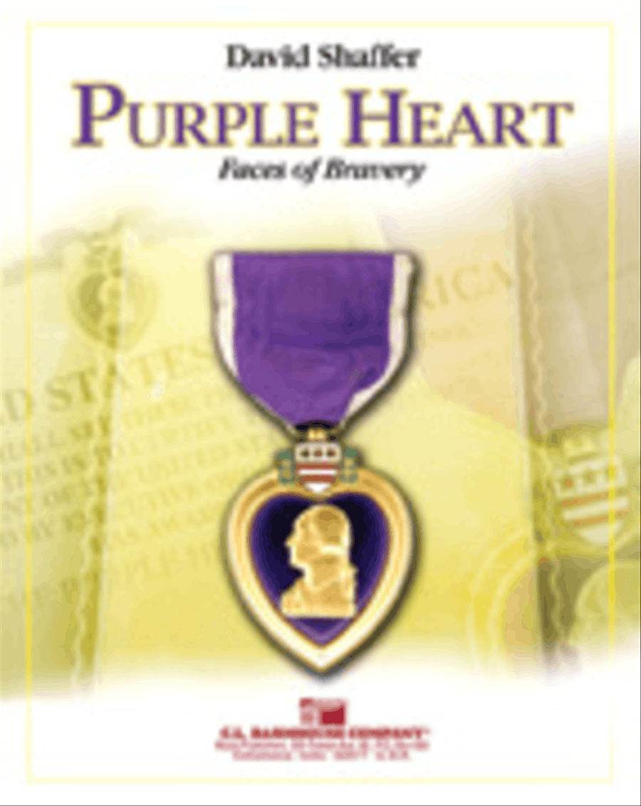 Purple Heart Concert Band scores gallery preview page 1