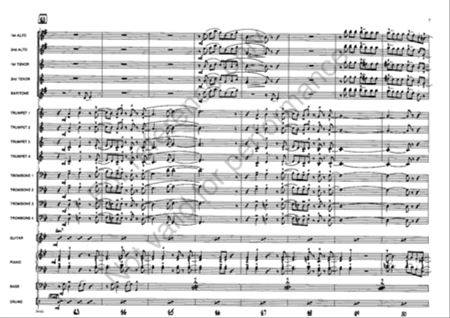 Turkey Shoot Turkey Shoot Jazz Ensemble scores gallery preview page 7