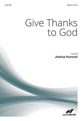Book cover for Give Thanks to God