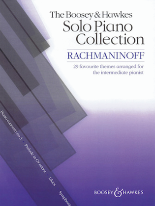 Book cover for The Boosey & Hawkes Piano Solo Collection: Rachmaninoff