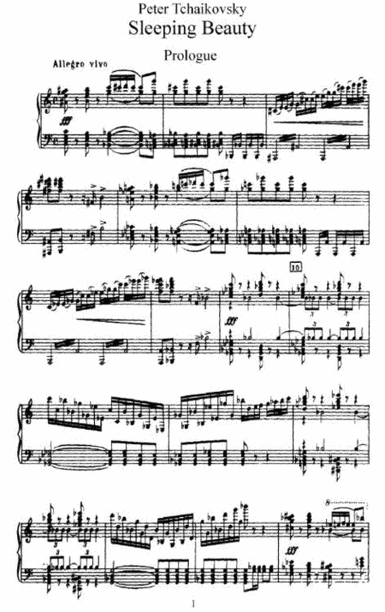 Peter Tchaikovsky - Sleeping Beauty Op. 66 (Act. 1)