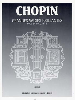 Book cover for Valses Op. 34 (3)