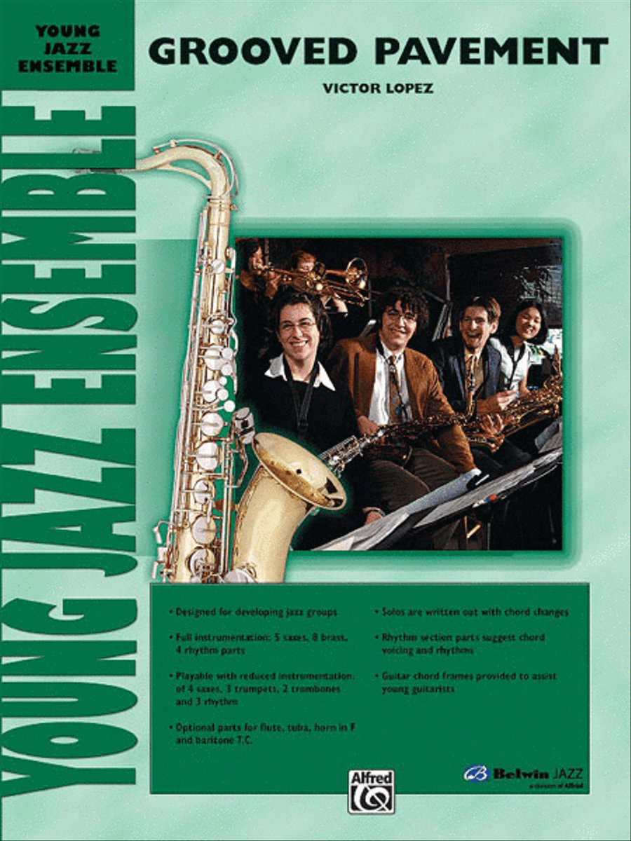 Grooved Pavement Jazz Ensemble scores gallery preview page 1