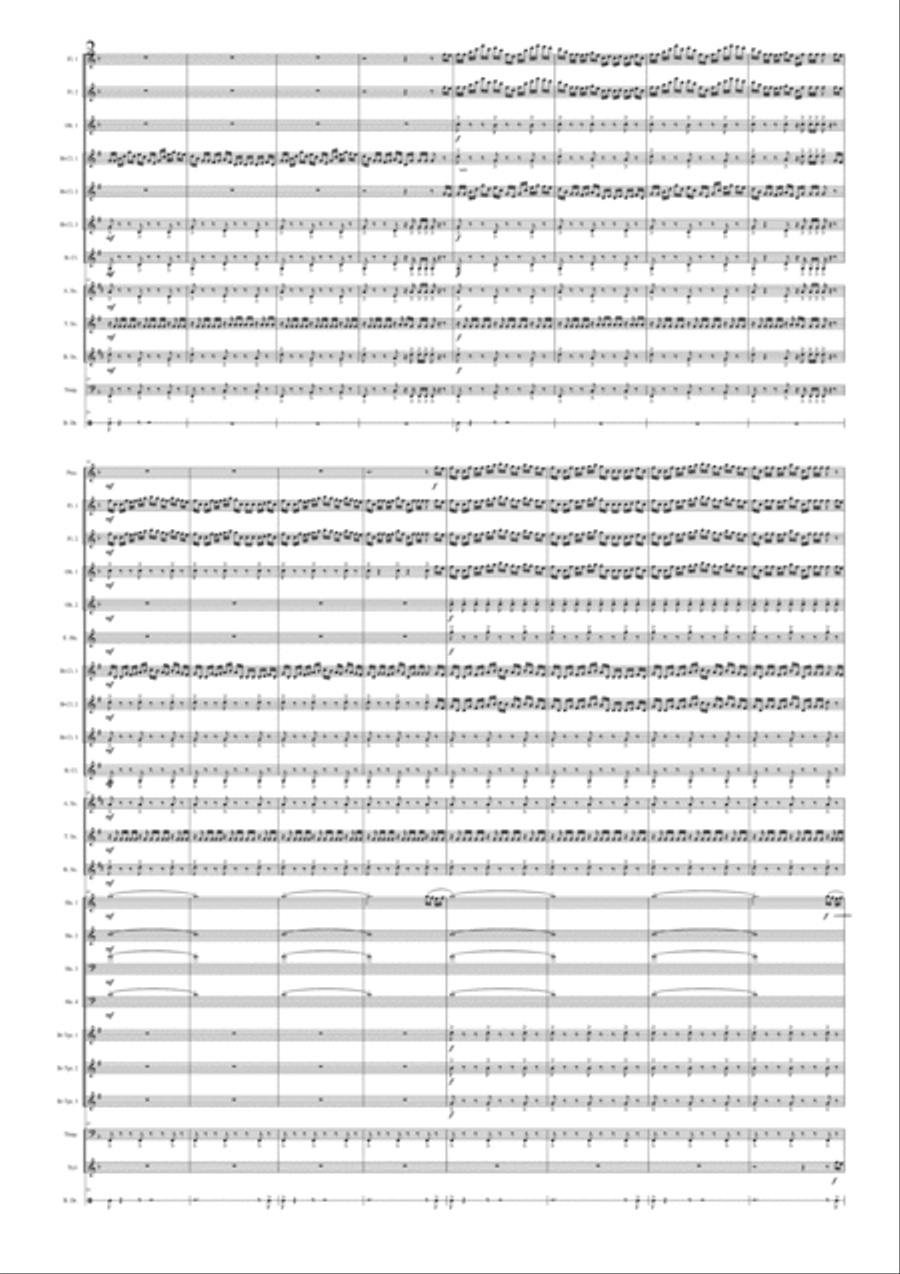 The Dance, op. 7 Concert Band scores gallery preview page 4
