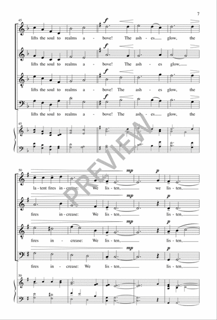 Remembered Music Remembered Music 4-Part scores gallery preview page 8