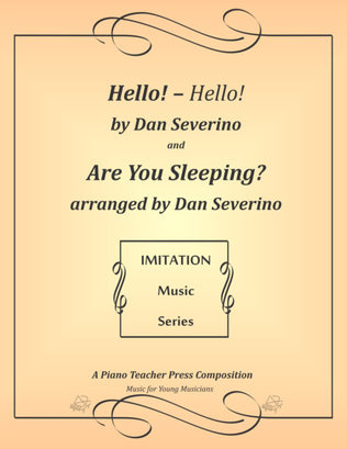 Book cover for IMITATION SOLO - HELLO HELLO with Are You Sleeping?