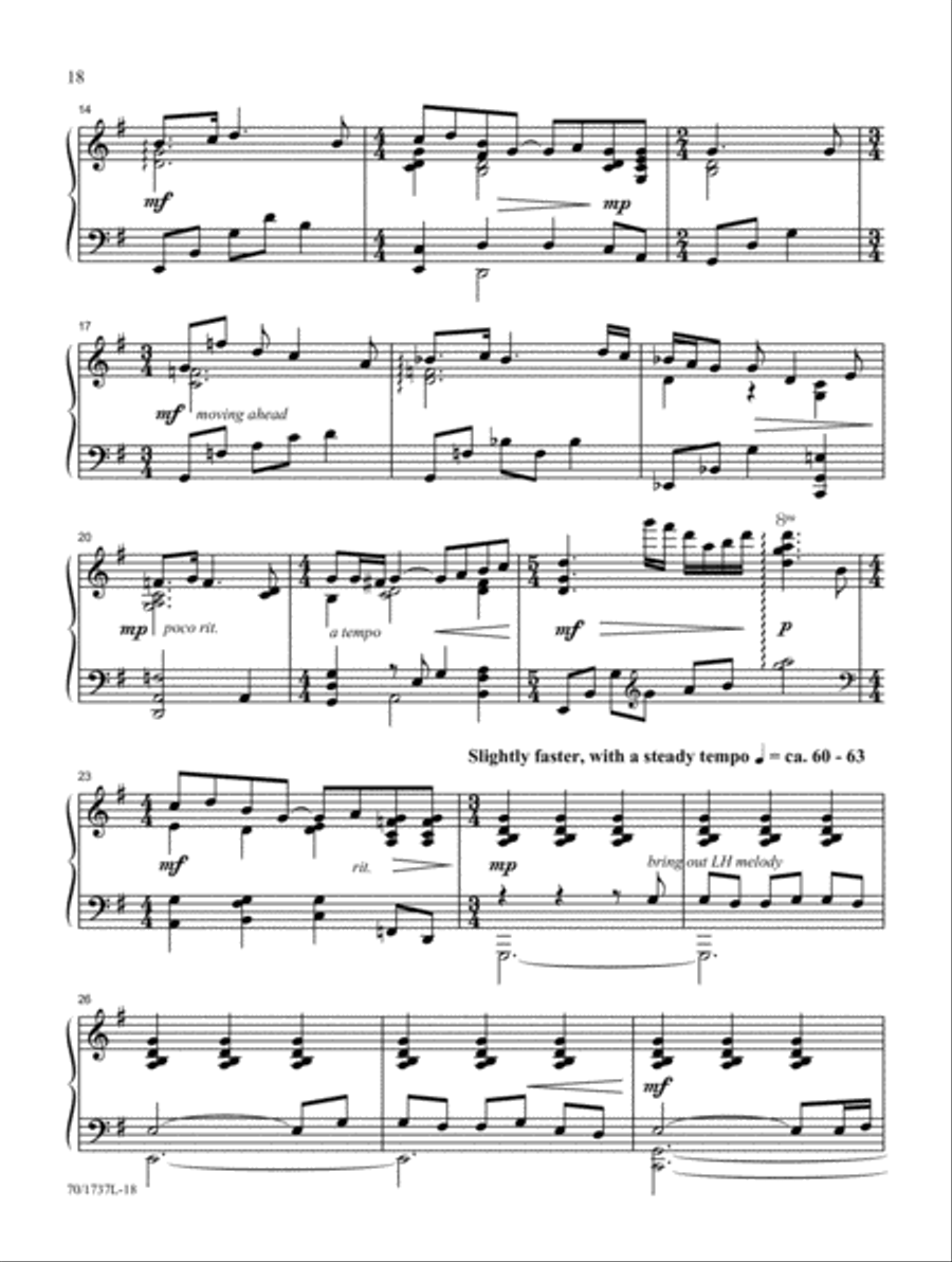 Advent Piano Solo scores gallery preview page 3