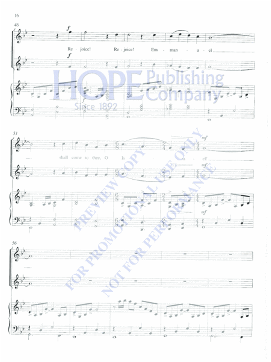 Vocal Duets for Christmas (2 Medium Voices) Medium Voice scores gallery preview page 17