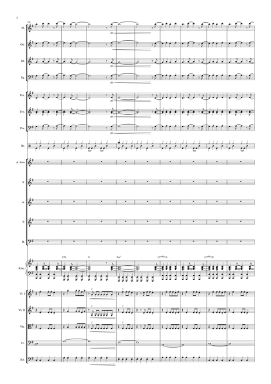 I'm So Excited Full Orchestra scores gallery preview page 2