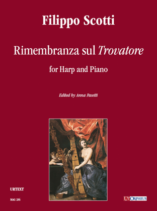 Book cover for Rimembranza sul "Trovatore" for Harp and Piano