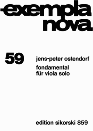 Book cover for Fondamental For Viola