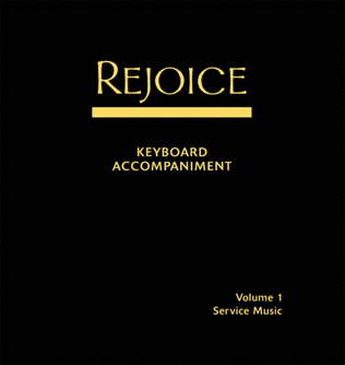 Book cover for Rejoice Keyboard Accompaniment