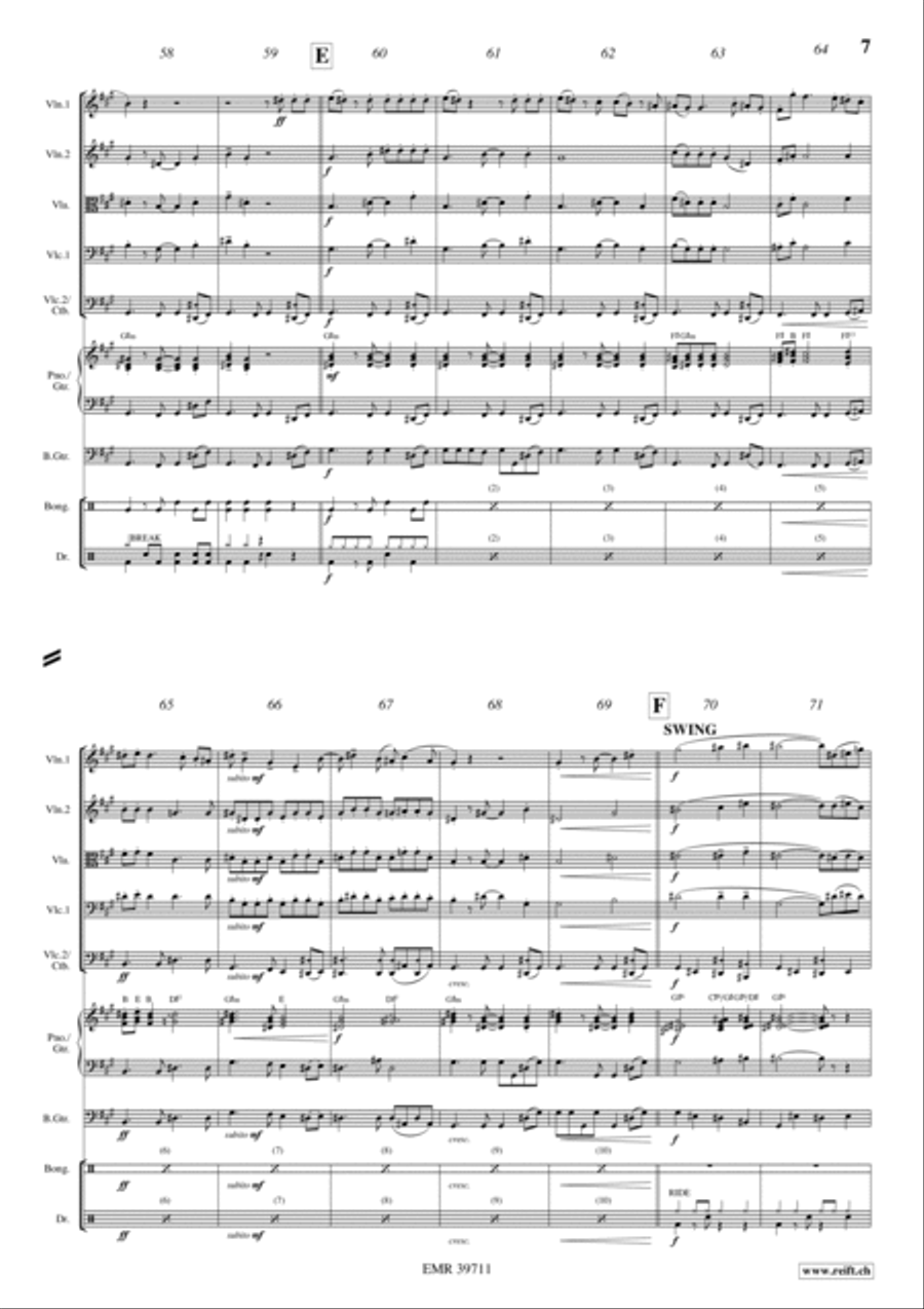 Il Barbiere Of Seville Il Barbiere Of Seville Bass Guitar scores gallery preview page 6