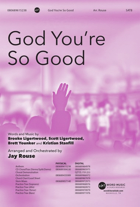Book cover for God You're So Good - Anthem