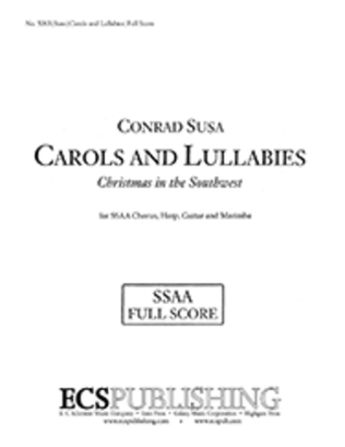 Book cover for Carols and Lullabies (Study Score)
