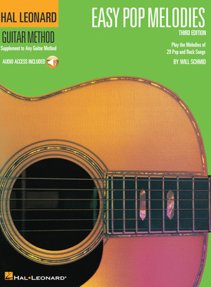 Book cover for Easy Pop Melodies – Third Edition