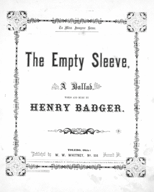 The Empty Sleeve. A Ballad
