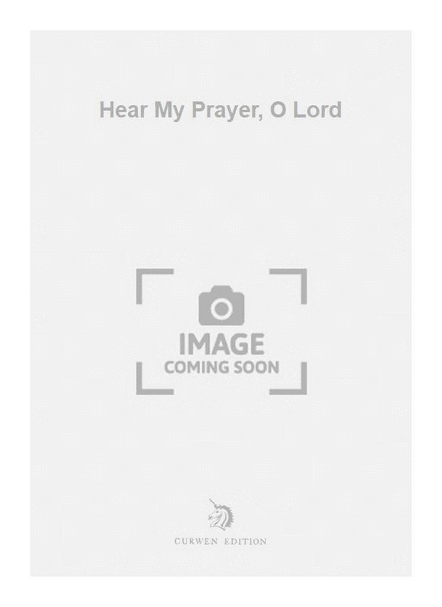 Hear My Prayer, O Lord 4-Part scores gallery preview page 1