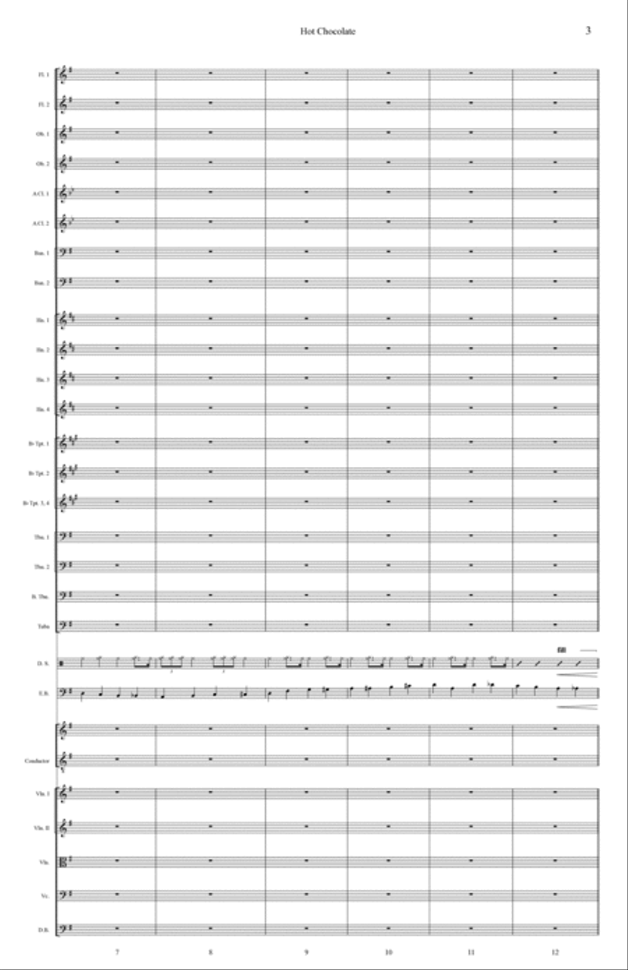 Hot Chocolate Hot Chocolate Full Orchestra scores gallery preview page 3