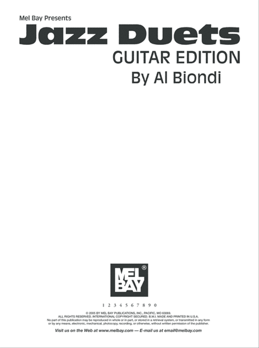 Jazz Duets, Guitar Edition Guitar Ensemble scores gallery preview page 2