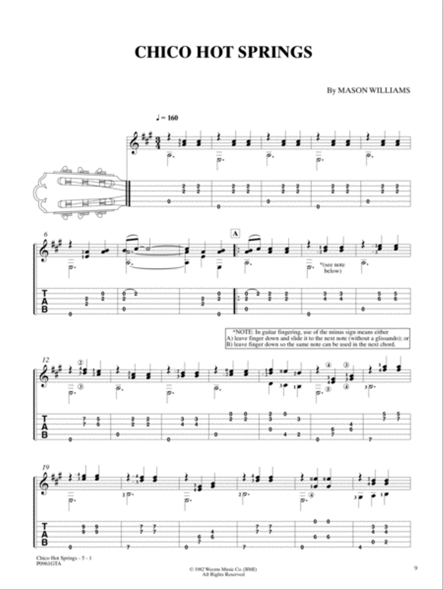 Classical Gas Flute scores gallery preview page 3