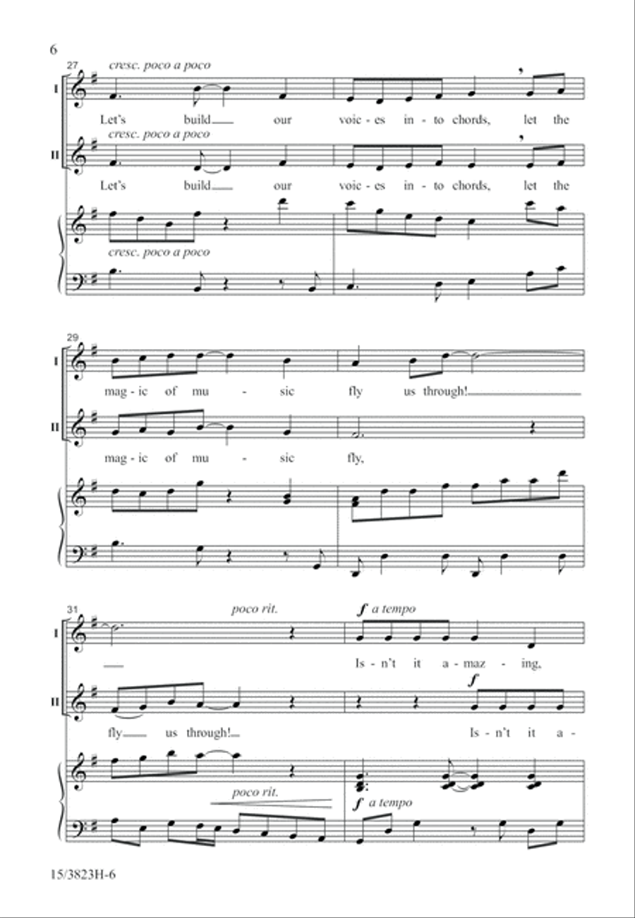 Isn't It Amazing? 2-Part scores gallery preview page 6