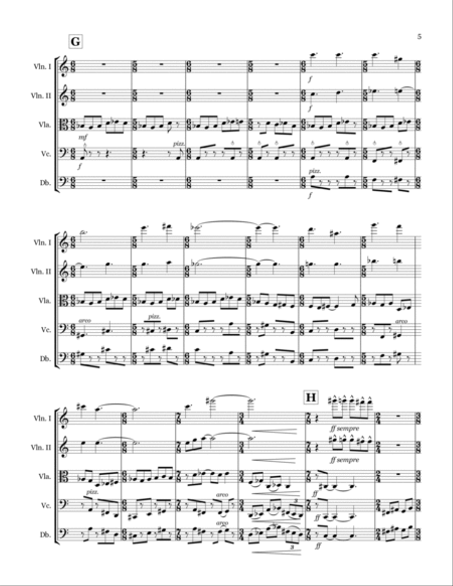 String Symphony No. 1 String Orchestra scores gallery preview page 5