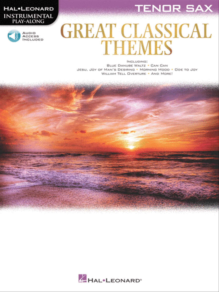 Great Classical Themes Tenor Saxophone scores gallery preview page 1