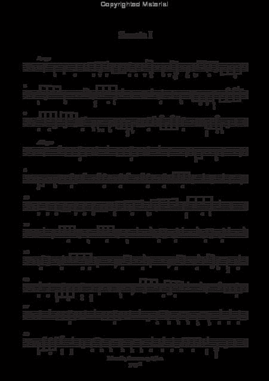 6 Sonate op.2 (London, 1732) Cello Solo scores gallery preview page 4
