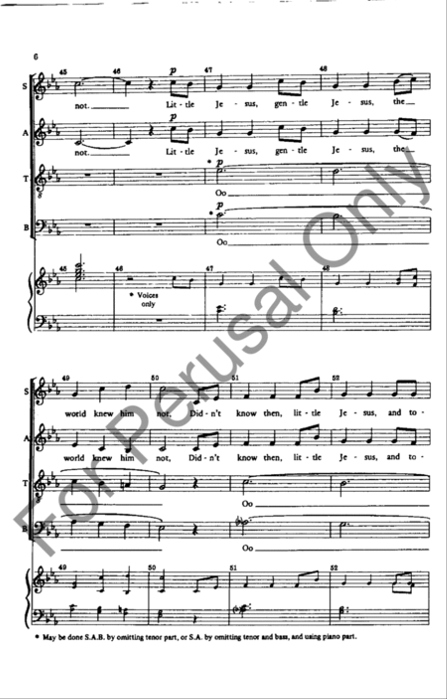 Little Jesus SA scores gallery preview page 6