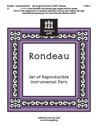 Rondeau - Reproducible Instrumental Parts