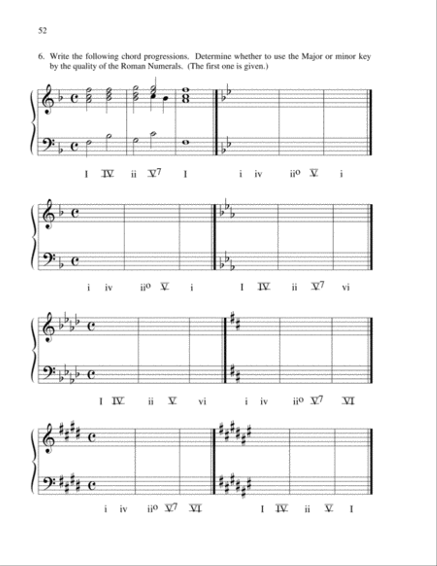 Basics of Keyboard Theory: Level VII (early advanced)