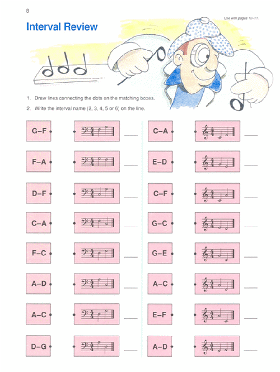 Alfred's Basic Piano Course Notespeller, Level 2 Piano Method scores gallery preview page 2