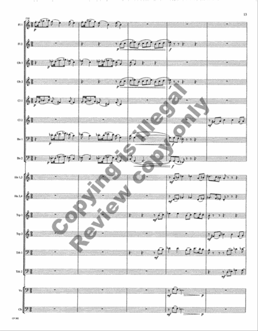 Symphony No. 1 Symphony No. 1 Full Orchestra scores gallery preview page 117