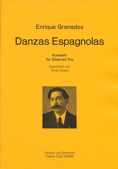 Danzas Espagnolas (Auswahl) fur Gitarren-Trio