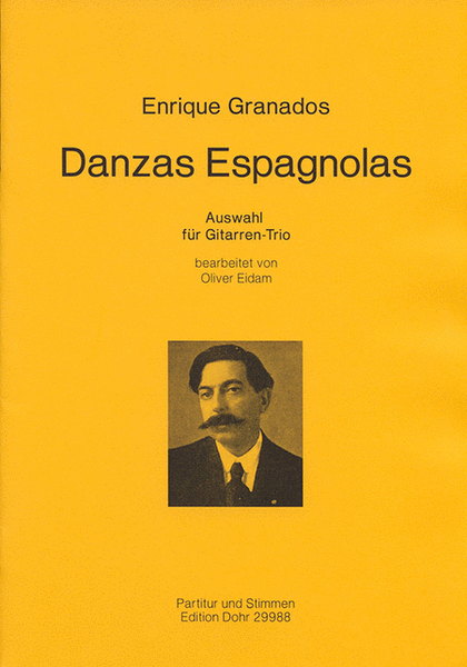 Danzas Espagnolas (Auswahl) (für Gitarren-Trio)
